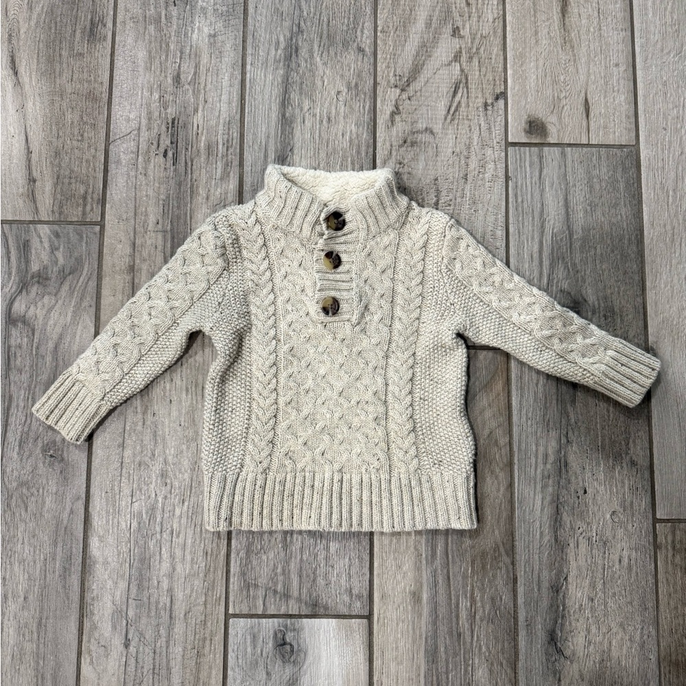 Cozy CreamKnit Sweater